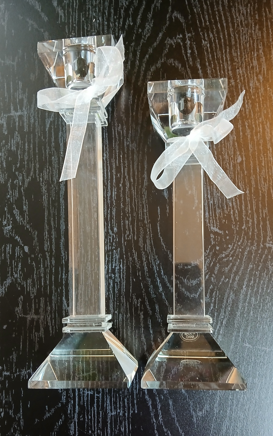 Two Elegant Candle Holders for Taper Candles - photo 2