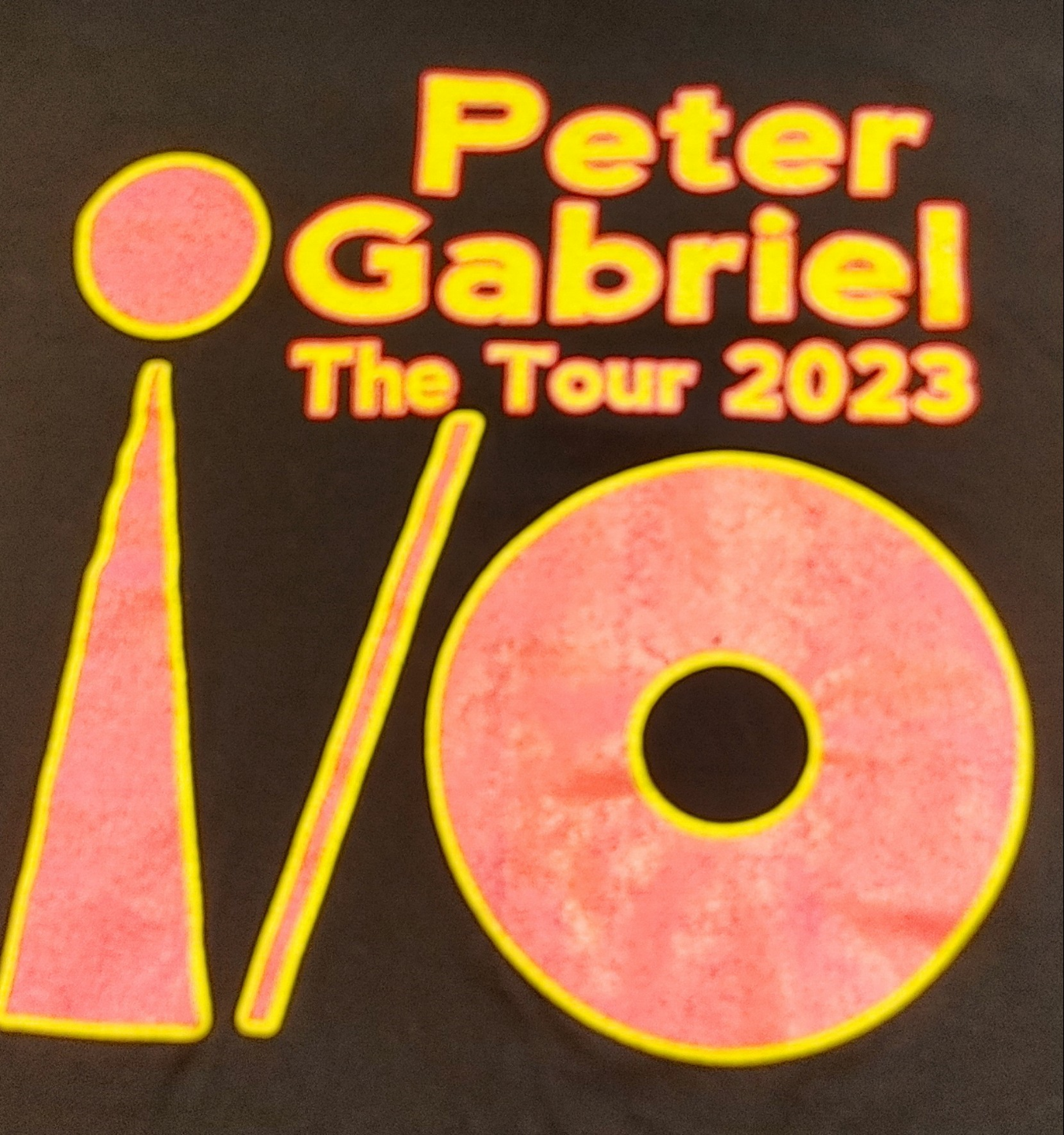 Peter Gabriel i/o The Tour 2023 T-shirt - photo 3