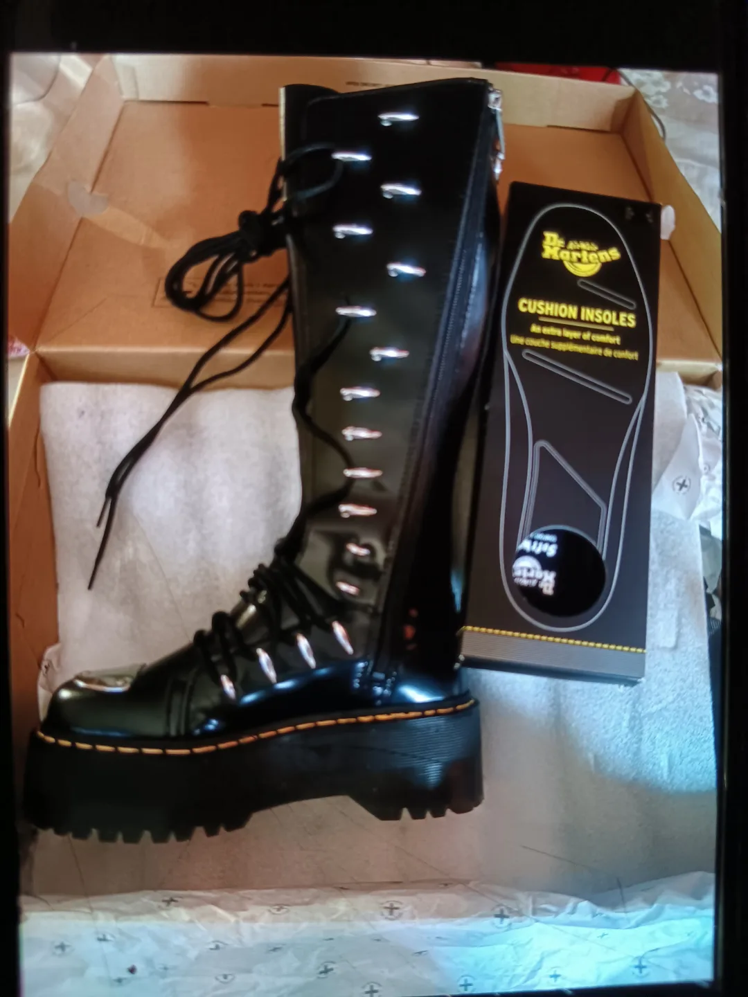 Dr. Martens 2976 Max Lace Up Knee High Platform Boots image indicator(2)