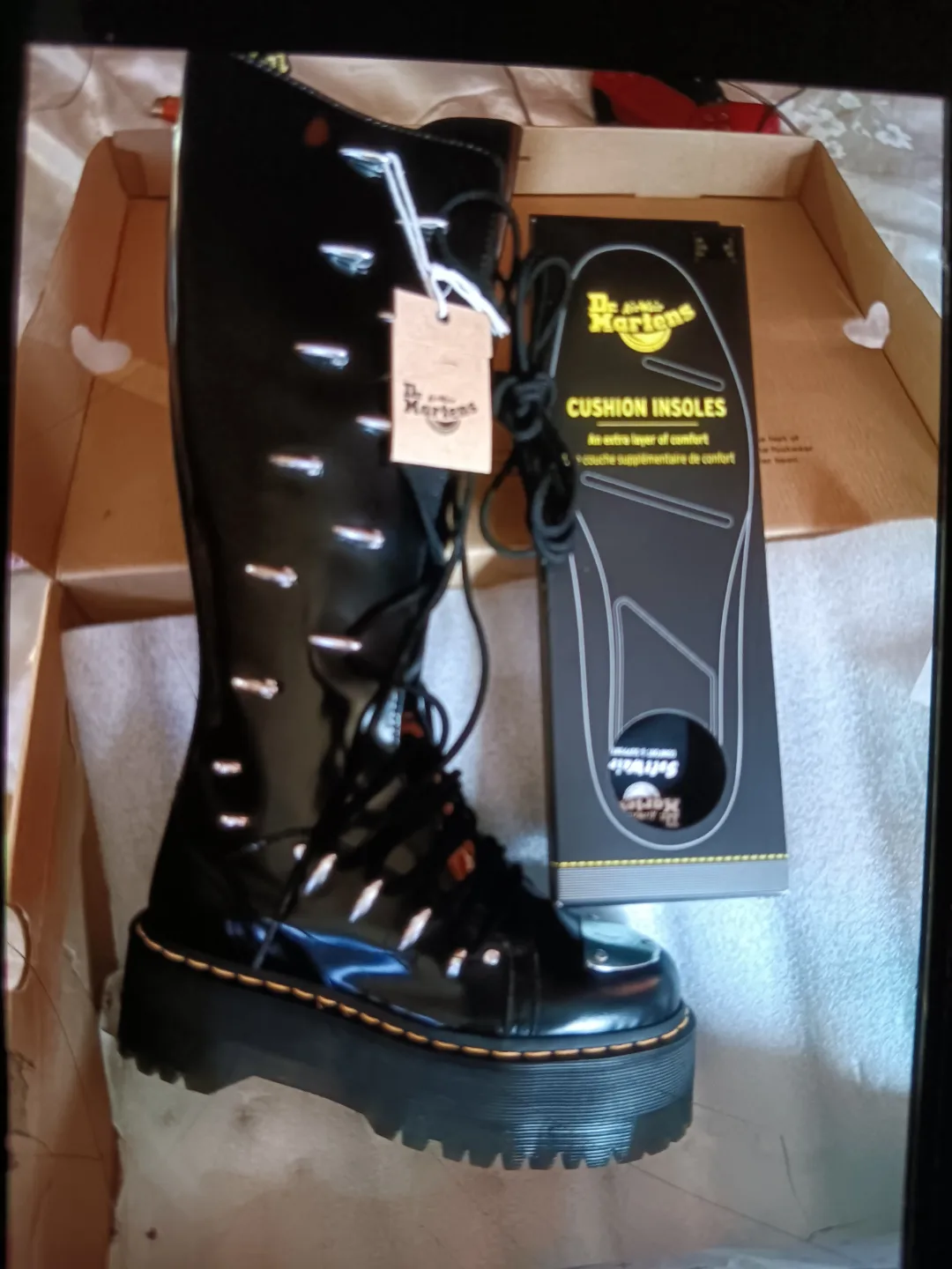 Dr. Martens 2976 Max Lace Up Knee High Platform Boots image indicator(3)