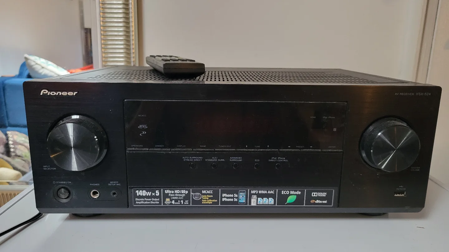 #freecycle Pioneer 5.1 Channel Receiver with Energy Speakers thumbnail