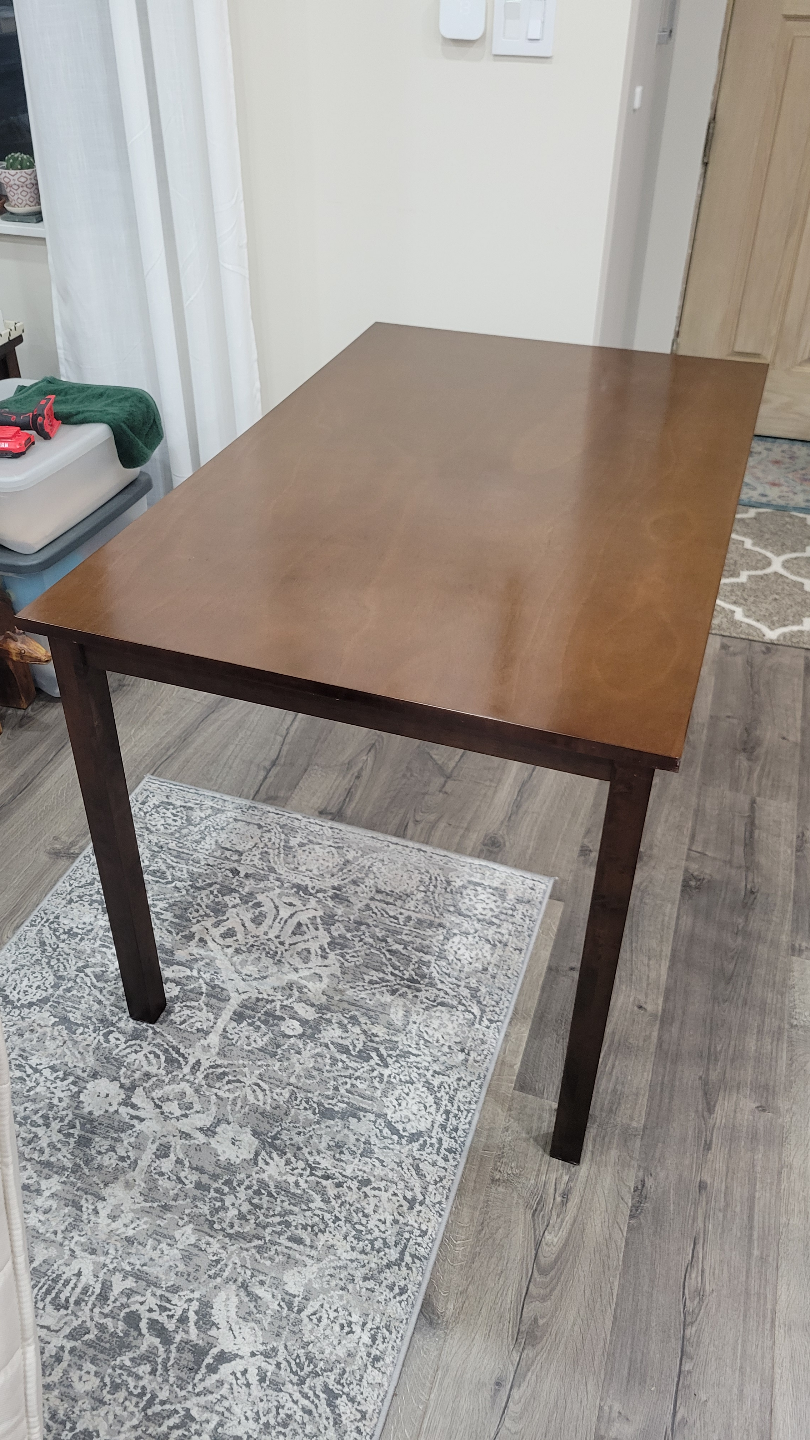 Rectangular Wooden Dining Table