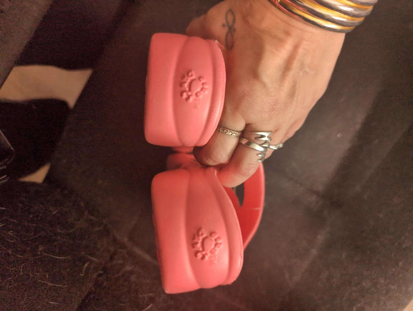 DAWGS Women's Pink Sandals Size 9 image indicator(4)