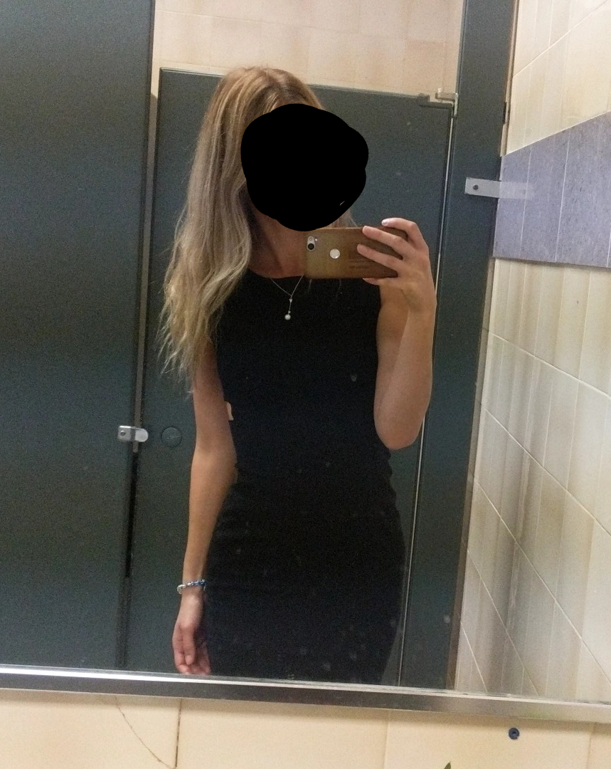 Black Cut-Out Mini Dress - photo 2