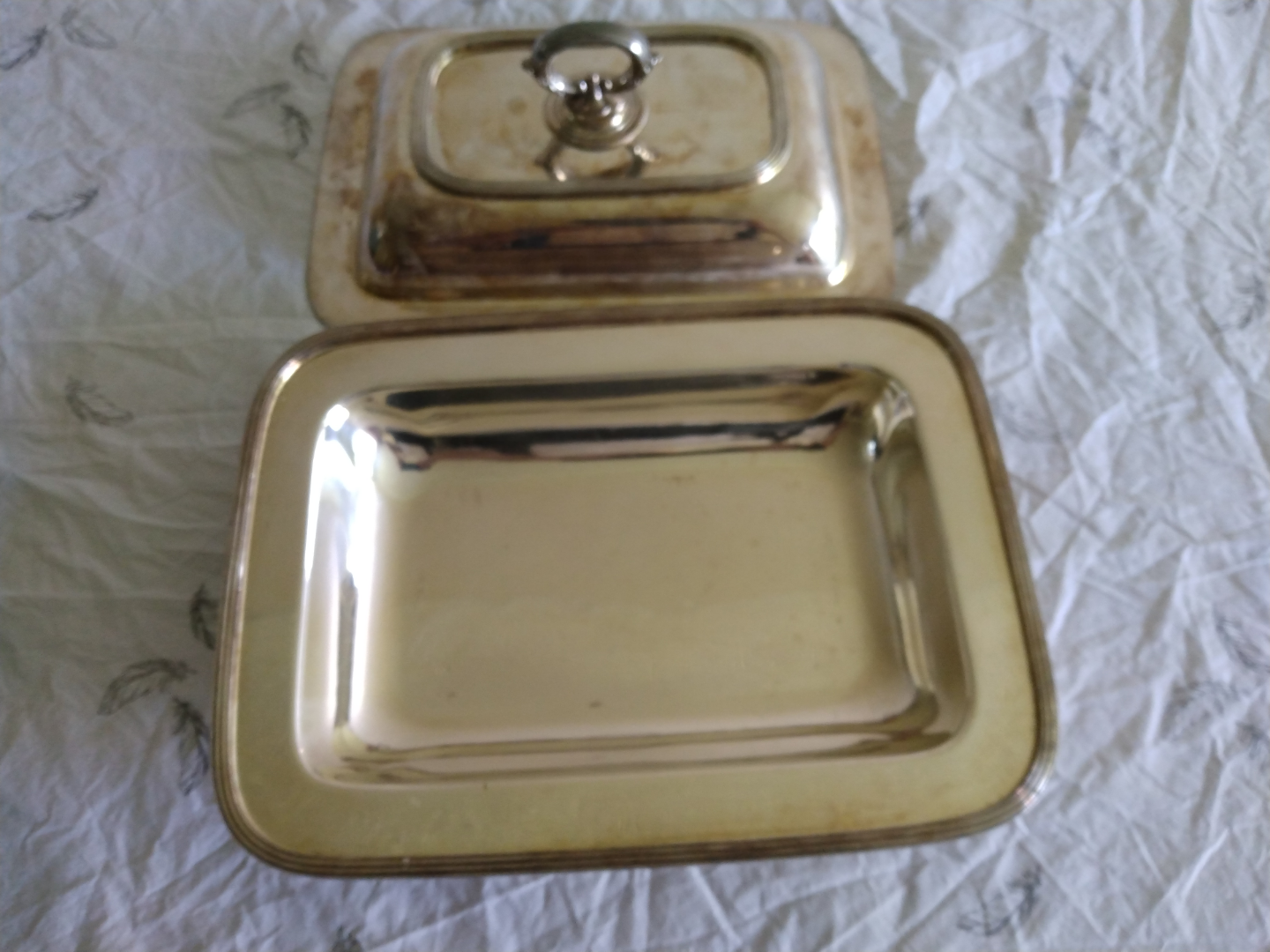 Vintage Silver-Plated Covered Serving Dish - photo 2