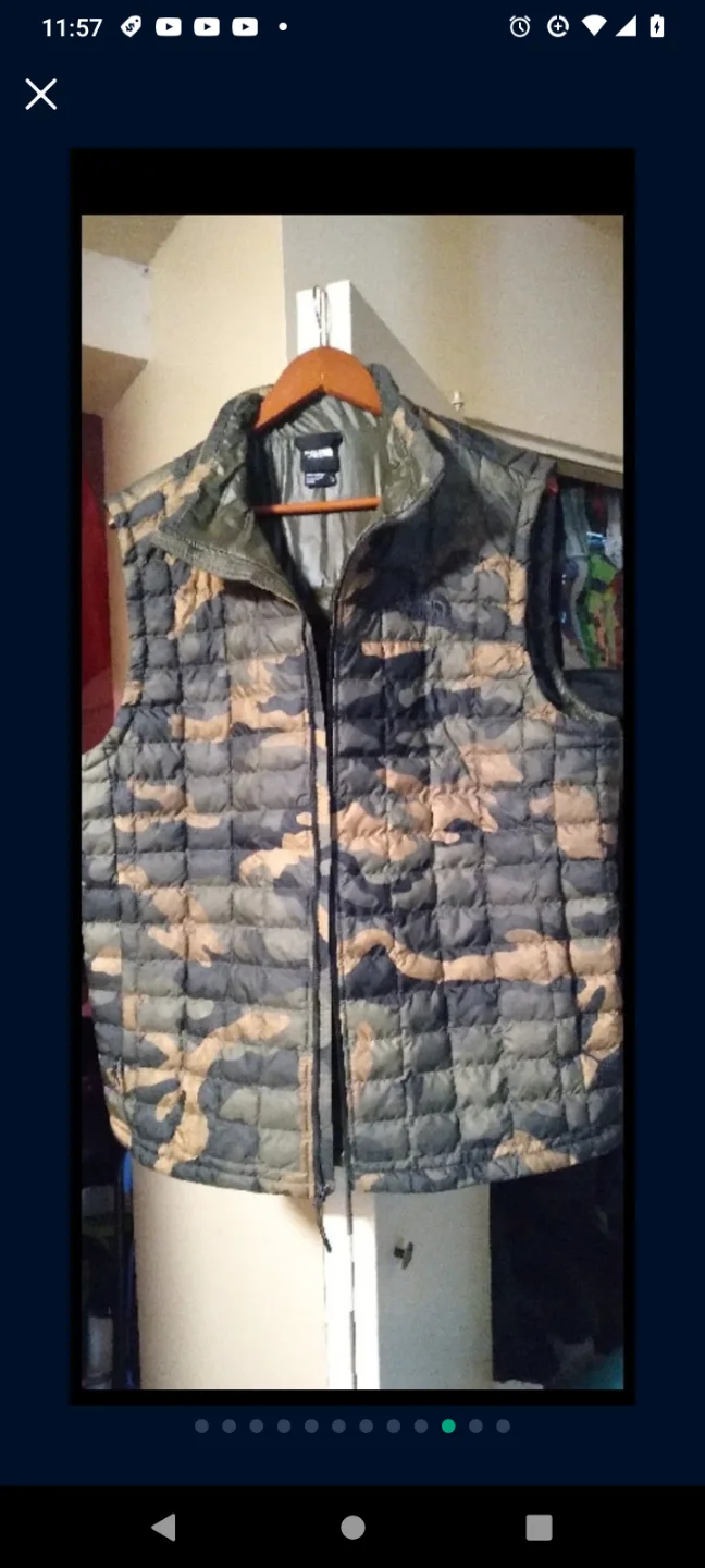 The North Face Camo Jacket or Puffer Vest image indicator(2)