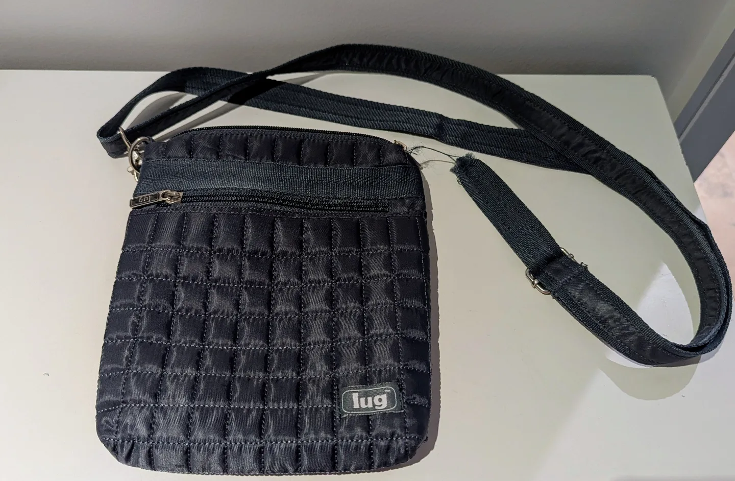 Lug Quilted Crossbody Bag 🏒 thumbnail