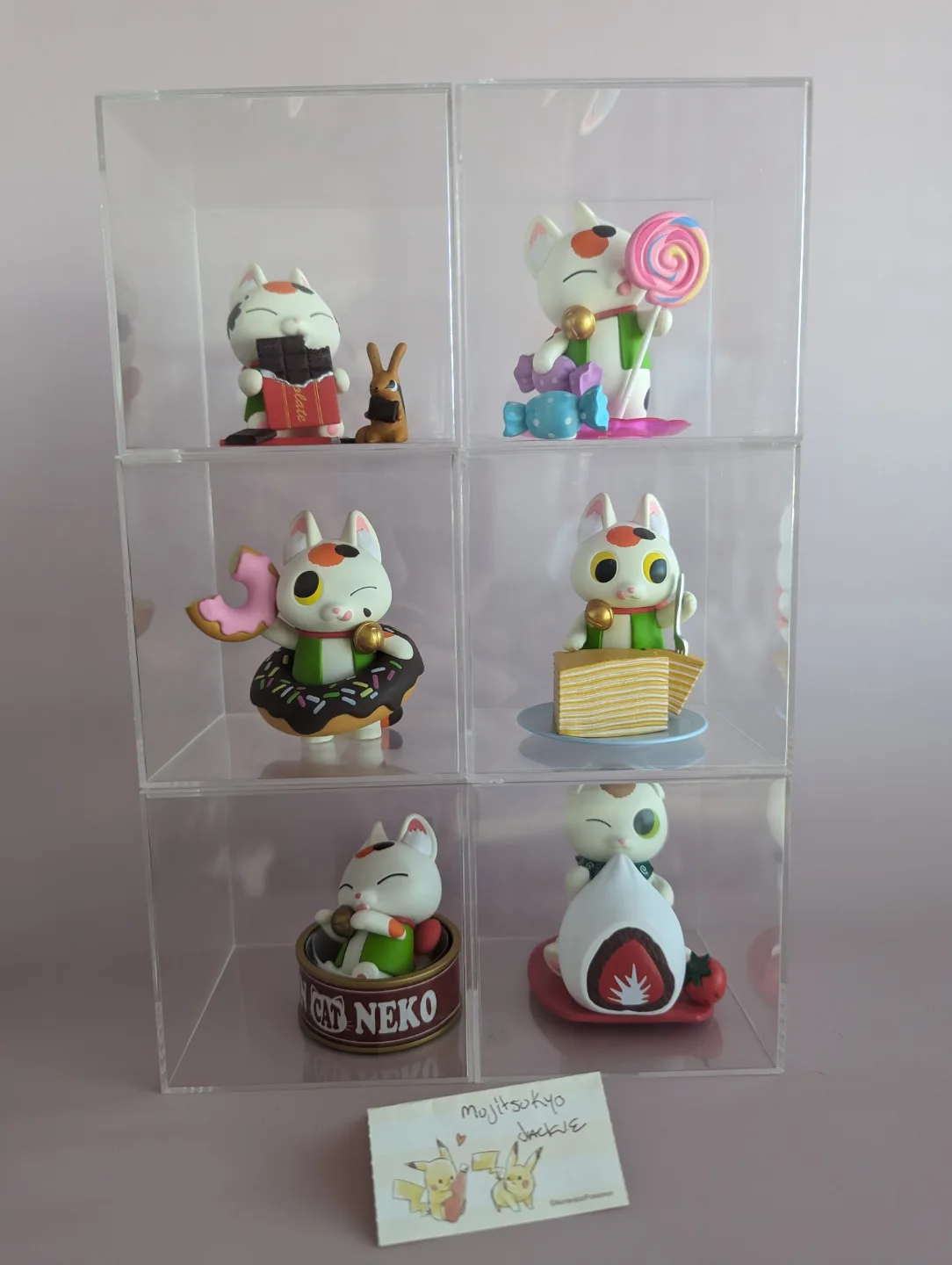 popmart Can Neko Friends & Kaiju Negora Figurines image indicator(3)