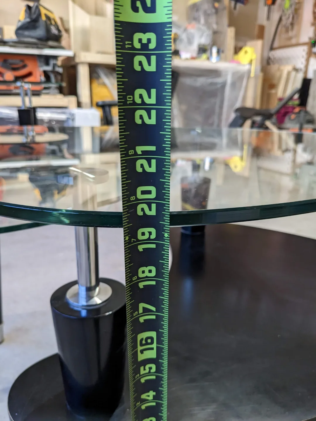 Mid-Century Modern Glass Coffee Table image indicator(7)