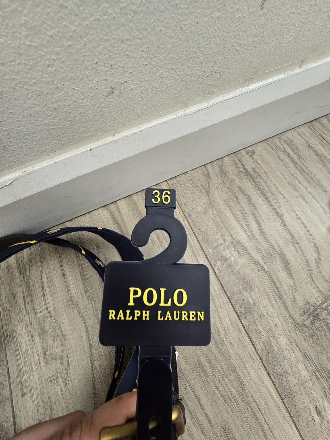 Polo Ralph Lauren Men's Bear Print Belt, Size 36 - photo 4