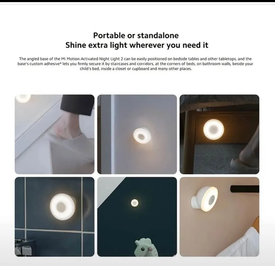 Xiaomi Mi Motion-Activated Night Light 2 - [ Brand New ] image indicator(9)