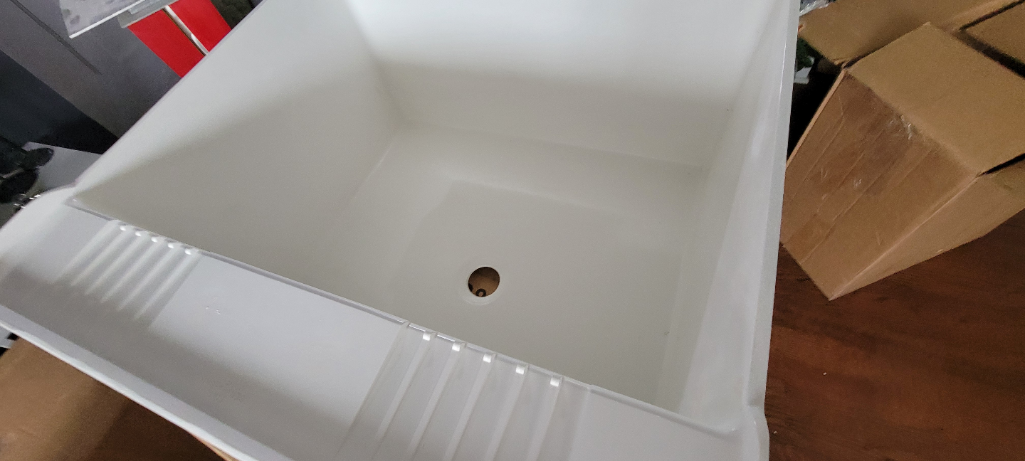 PROFLO 23" Single Laundry Sink - White - photo 2