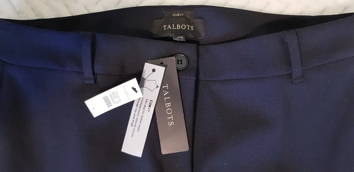 Talbots Curvy Fit Trousers - New With Tags image indicator(2)