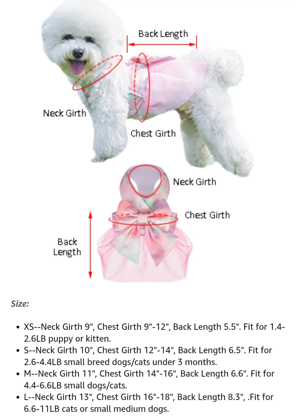 Pet Harness and Leash Set - Size XS image indicator(4)