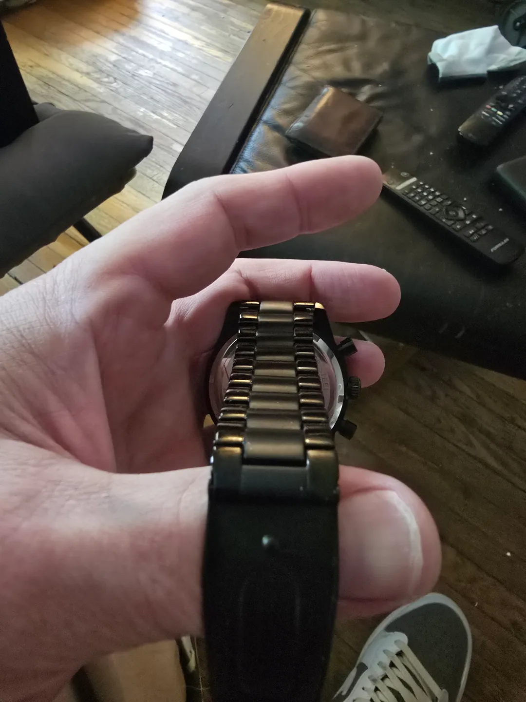 Hugo Boss Men's Black Chronograph Watch image indicator(2)