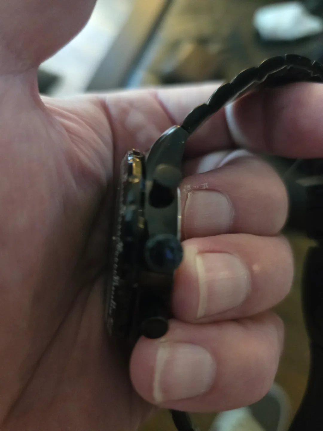 Hugo Boss Men's Black Chronograph Watch image indicator(5)