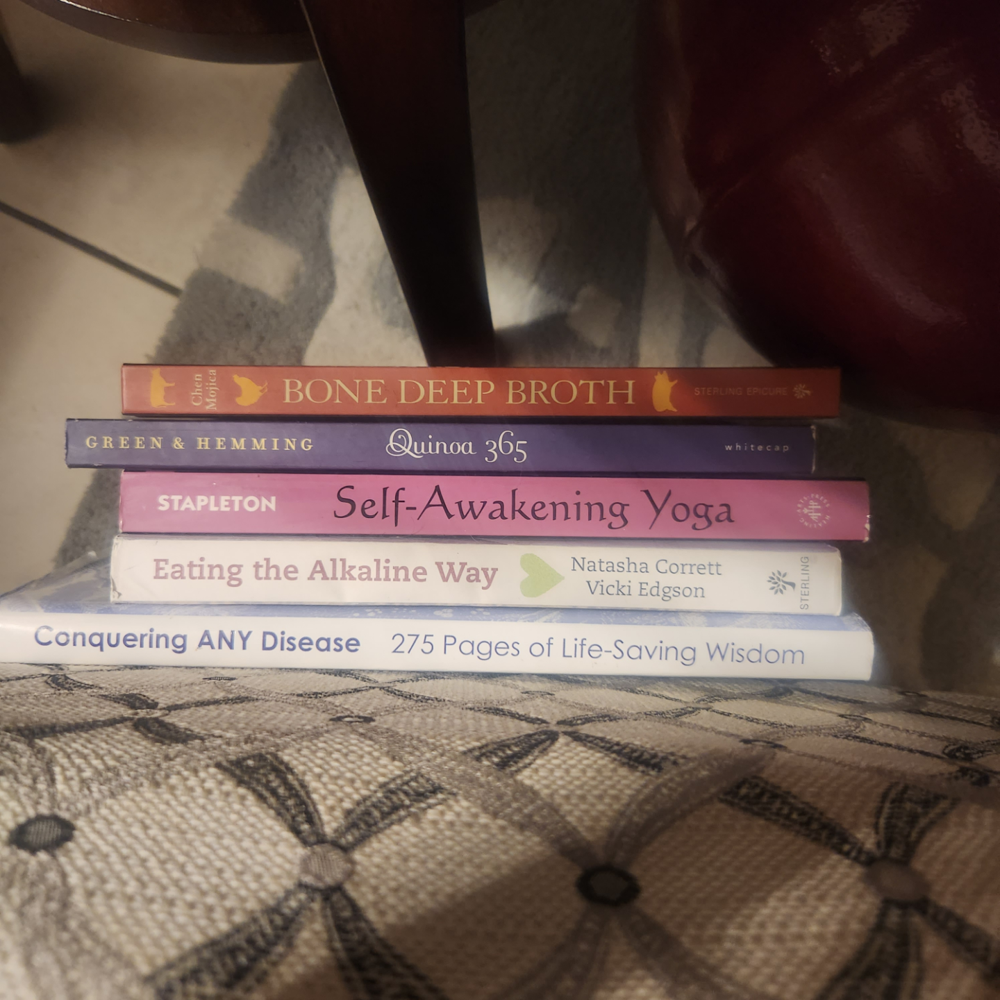 Collection of 5 Self-Help and Cookbook Books