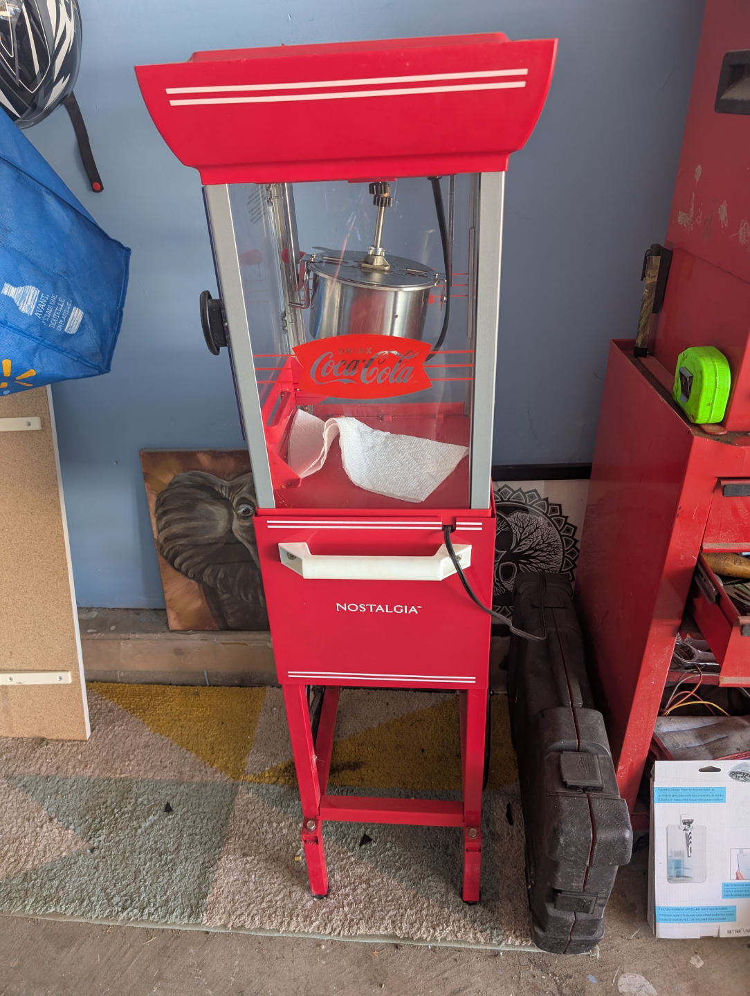 Coca-Cola Nostalgia Popcorn Machine