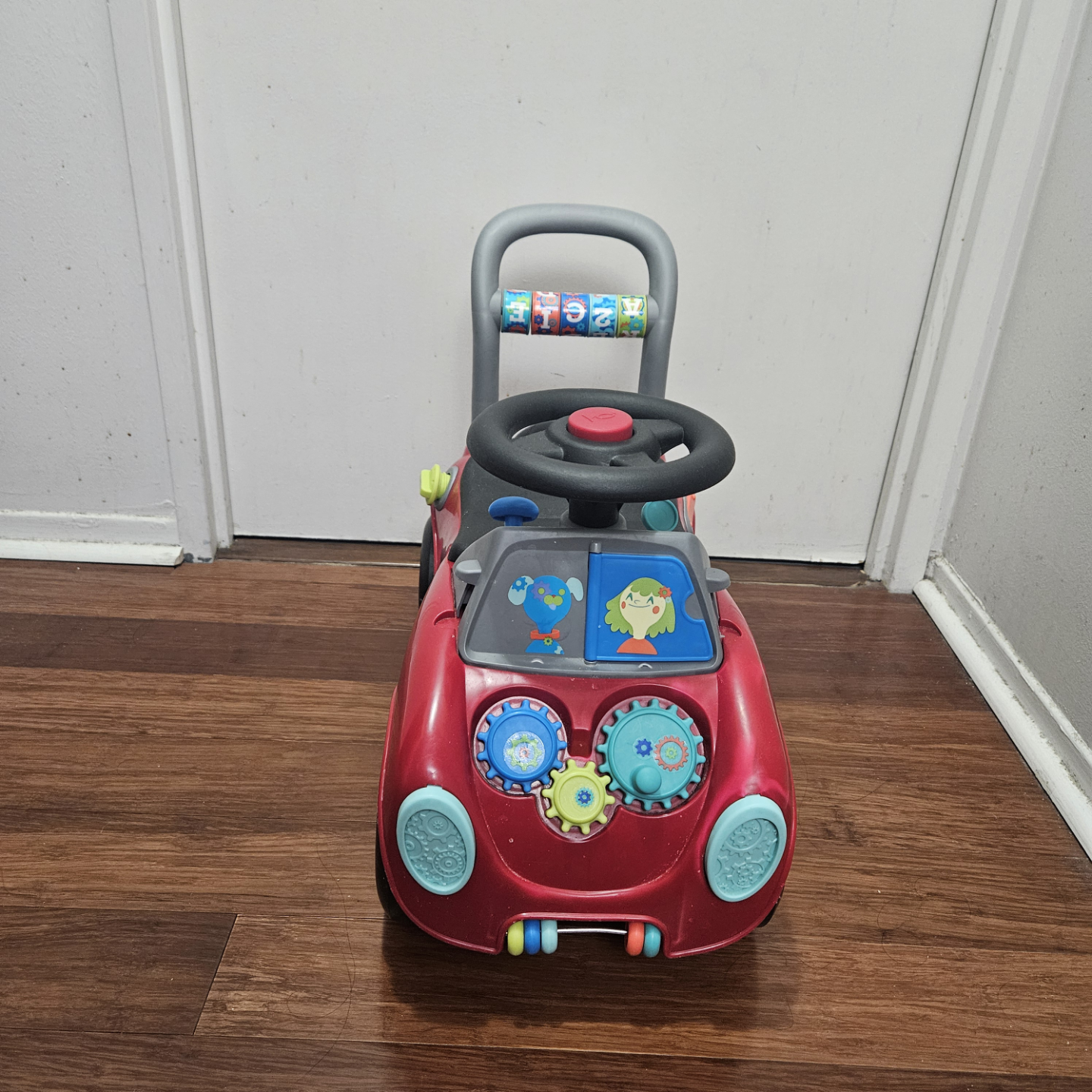 Radio Flyer My First Push & Ride Toy Car with light
