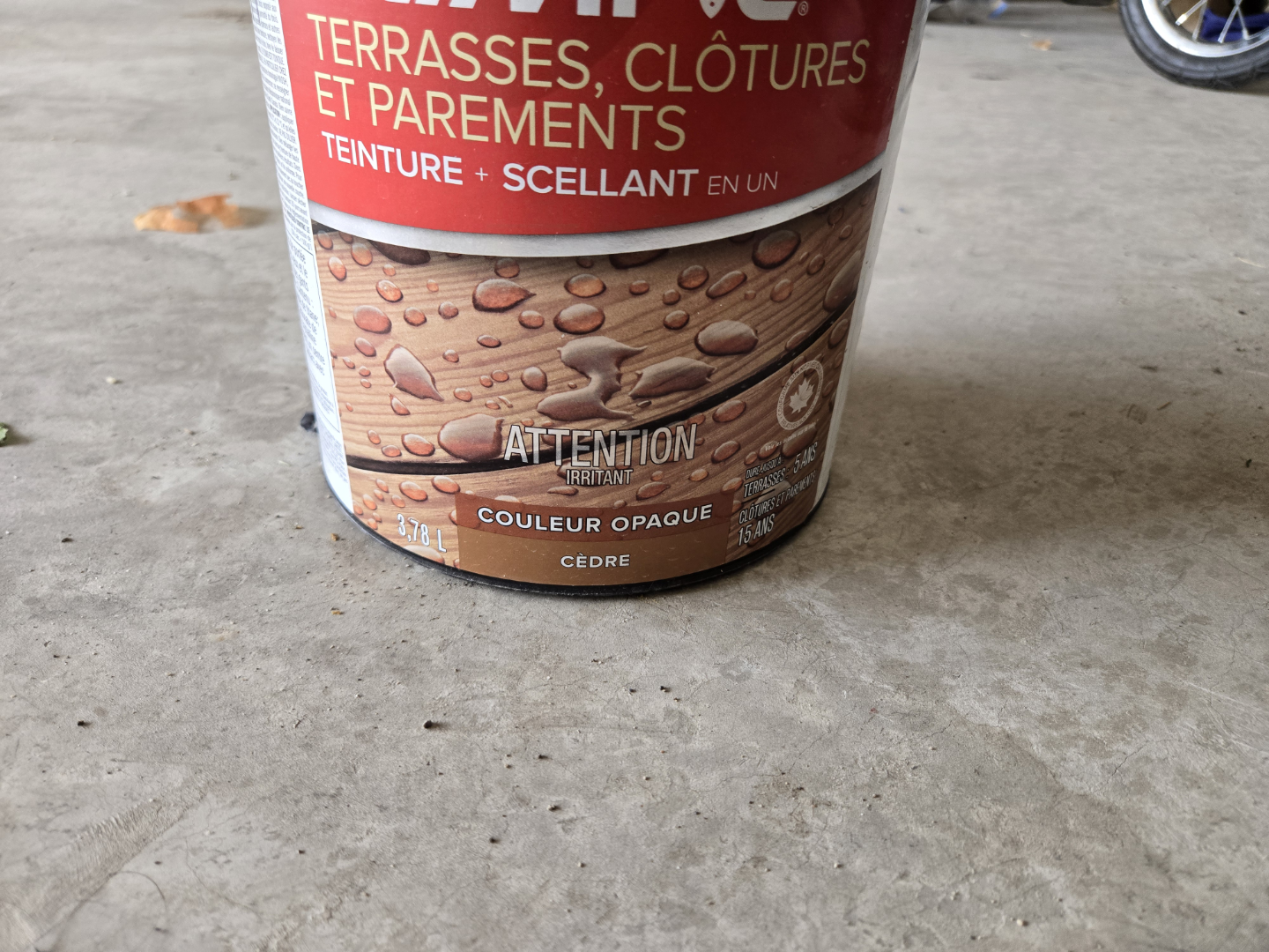 Olympic Cedar Stain and Sealer - 3.78L - photo 2