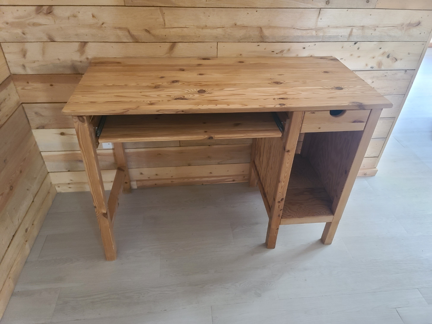 Solid Wood Computer Desk