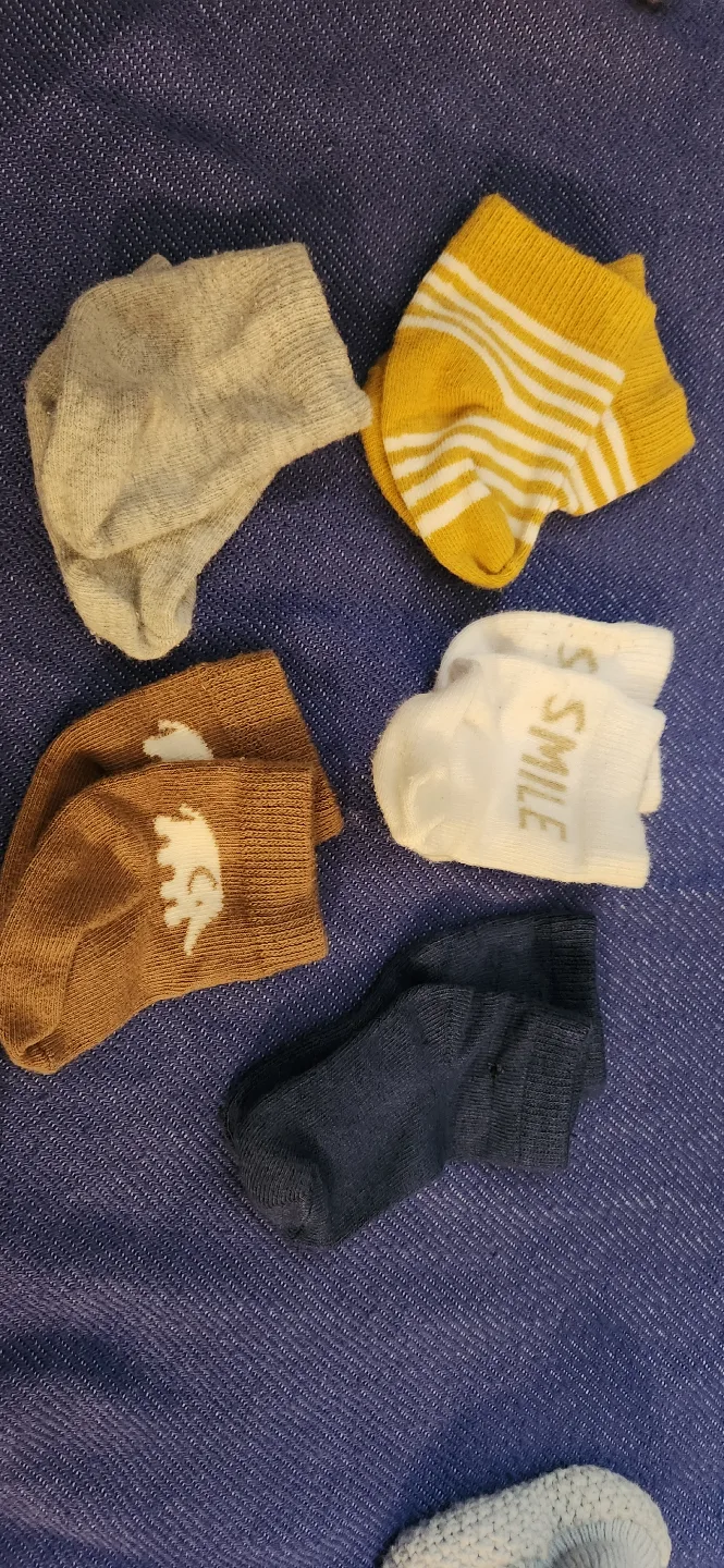 Baby Clothes Bundle - Hats, Mittens, Booties, Socks & sleep sack image indicator(3)