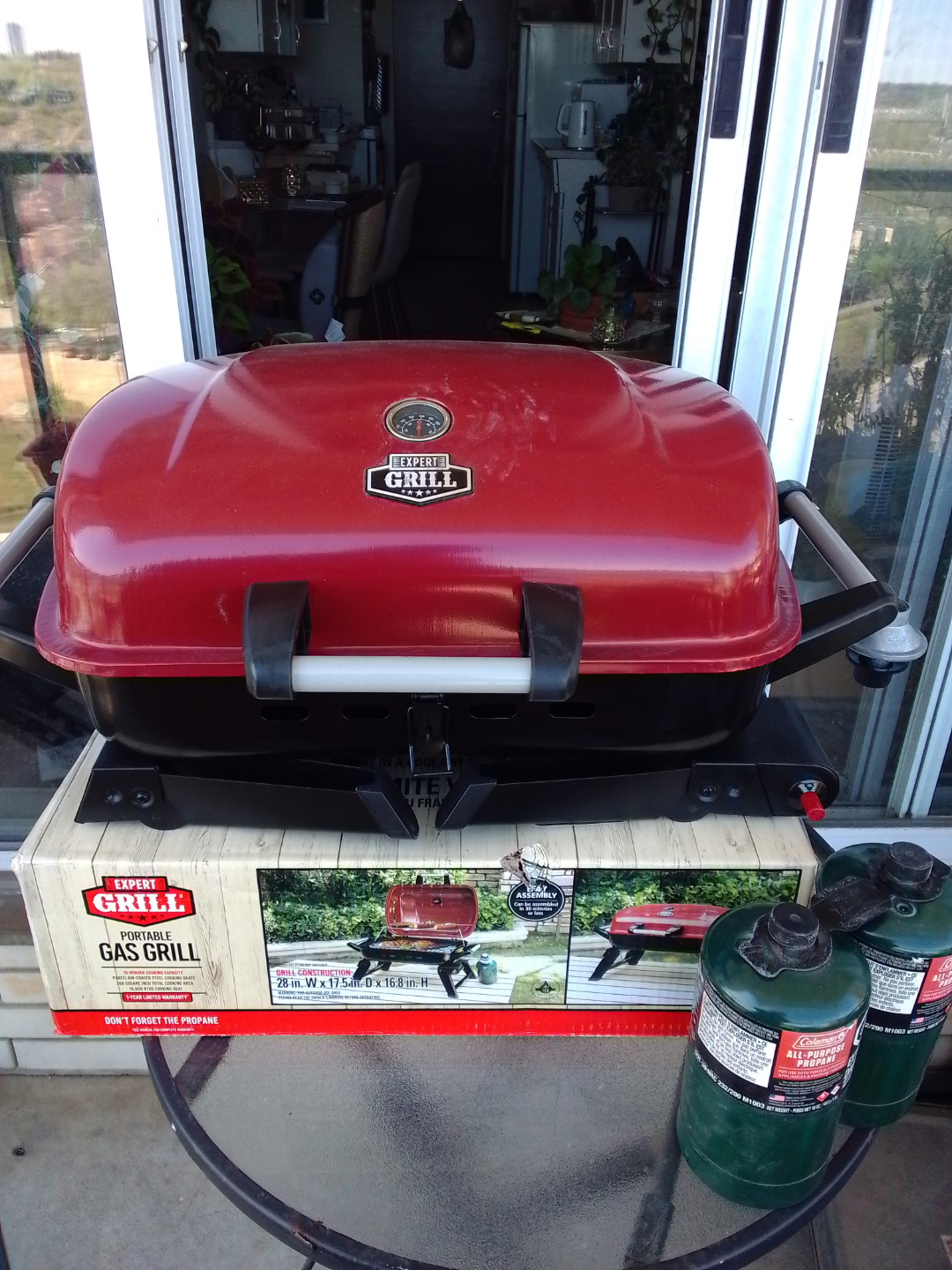 Expert Grill Red Portable Gas BBQ - photo 3