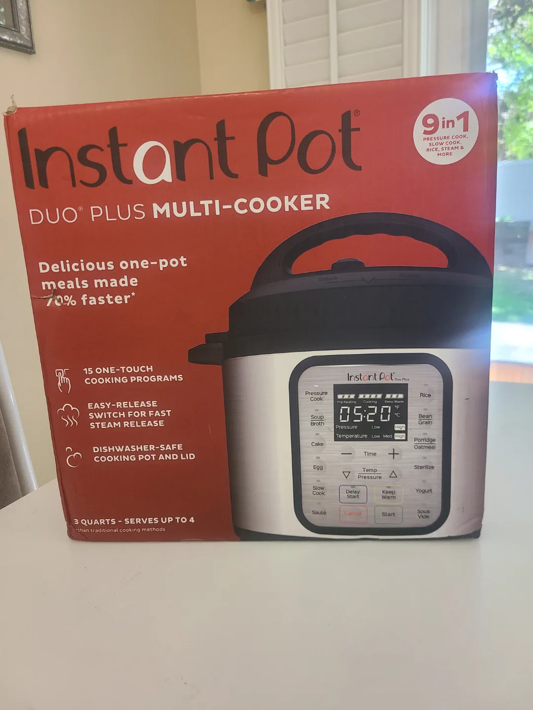 Instant Pot Duo Plus 3-Quart Multi-Cooker thumbnail