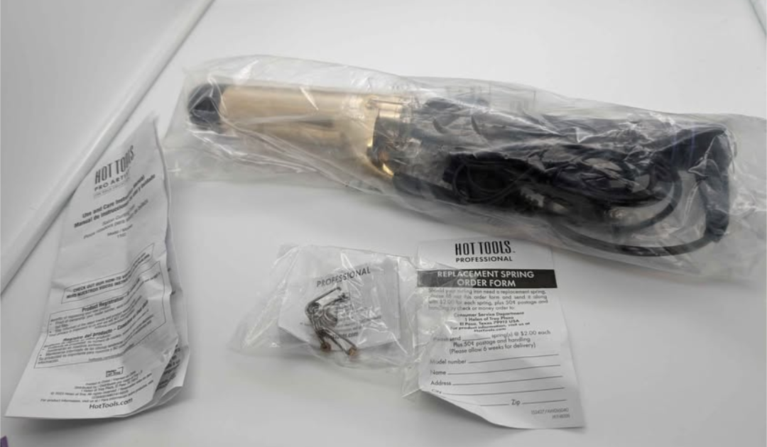 Hot Tools Pro Artist 24K Gold Collection 1 1/2 inch Curling Iron - photo 3