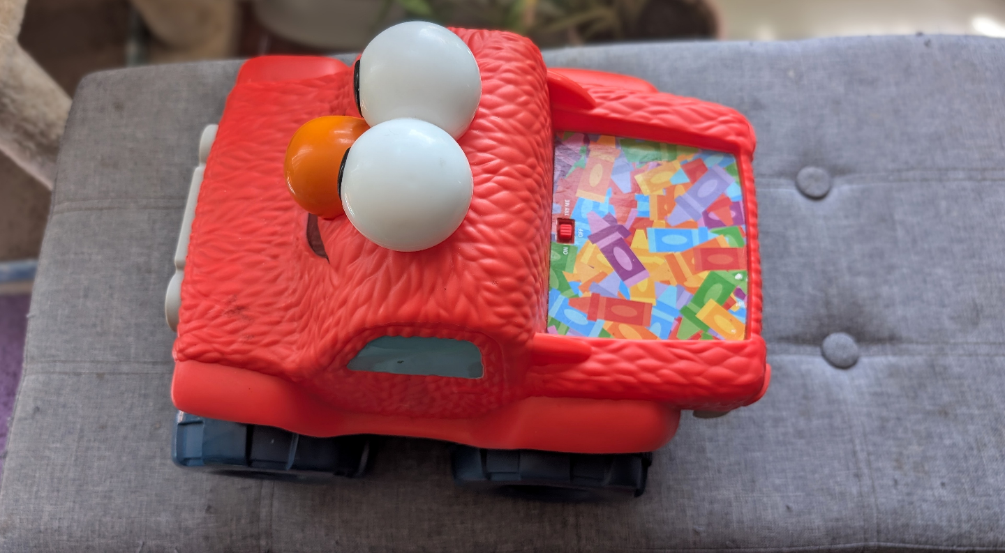 Sesame street giggle and go Elmo monster truck - photo 4