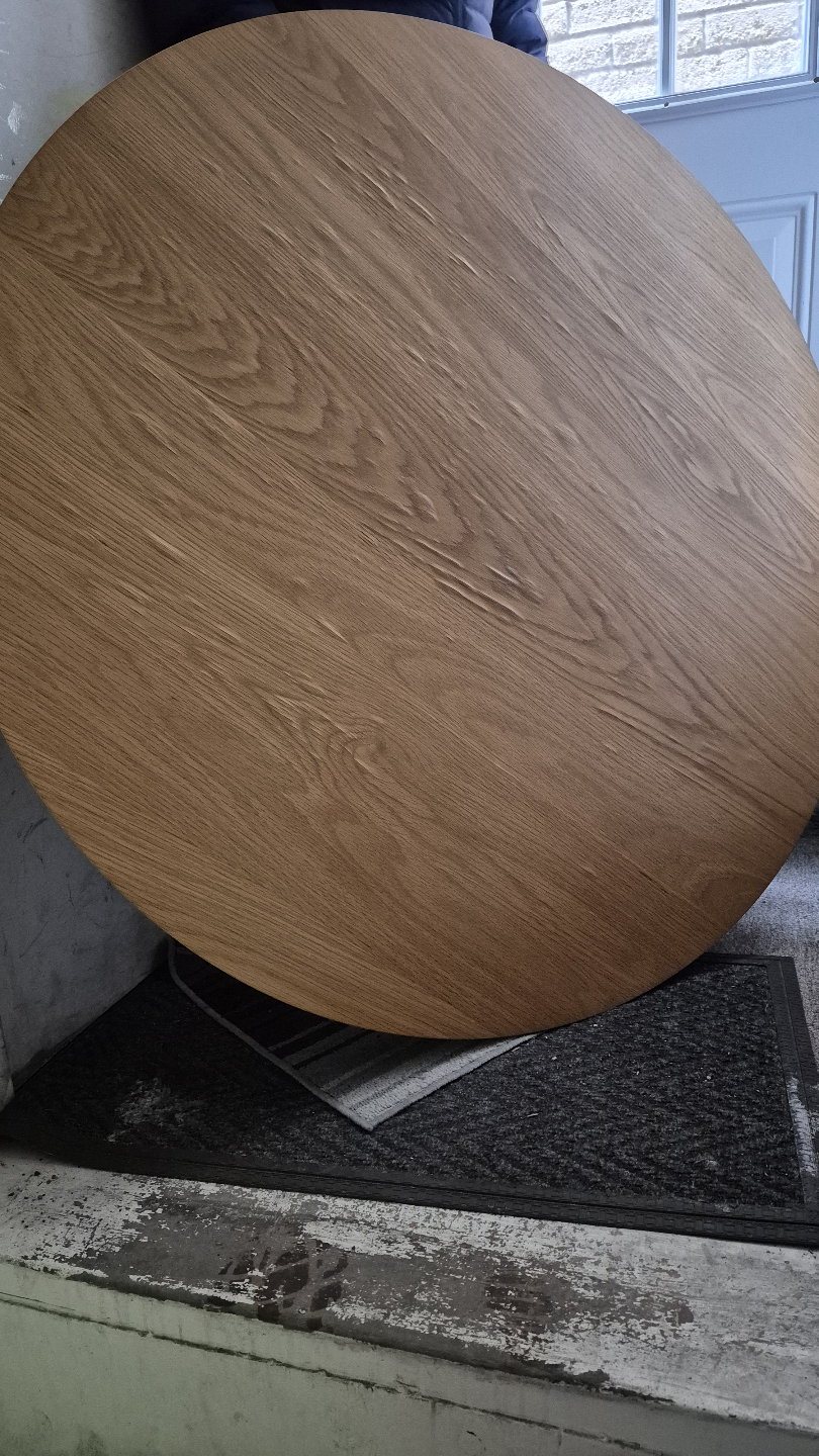 Round Wooden Table