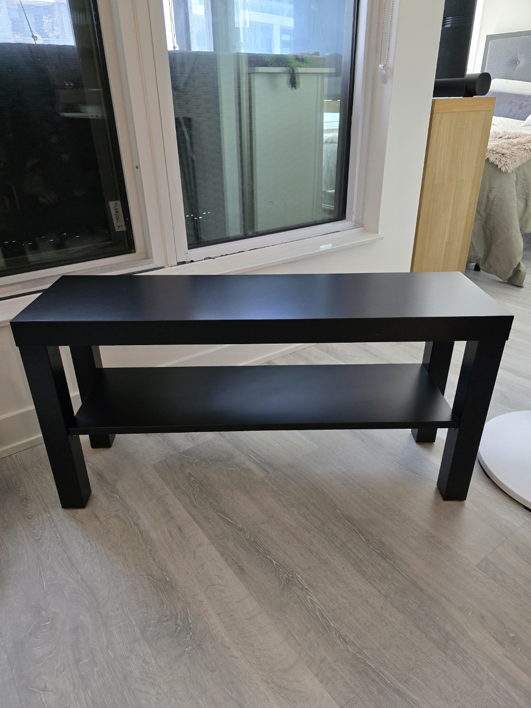 Ikea Lack TV Bench and Side Table (Black) - photo 3