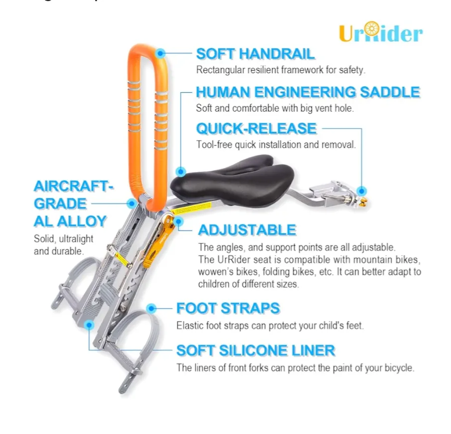 UrRider Bicycle Child Seat thumbnail