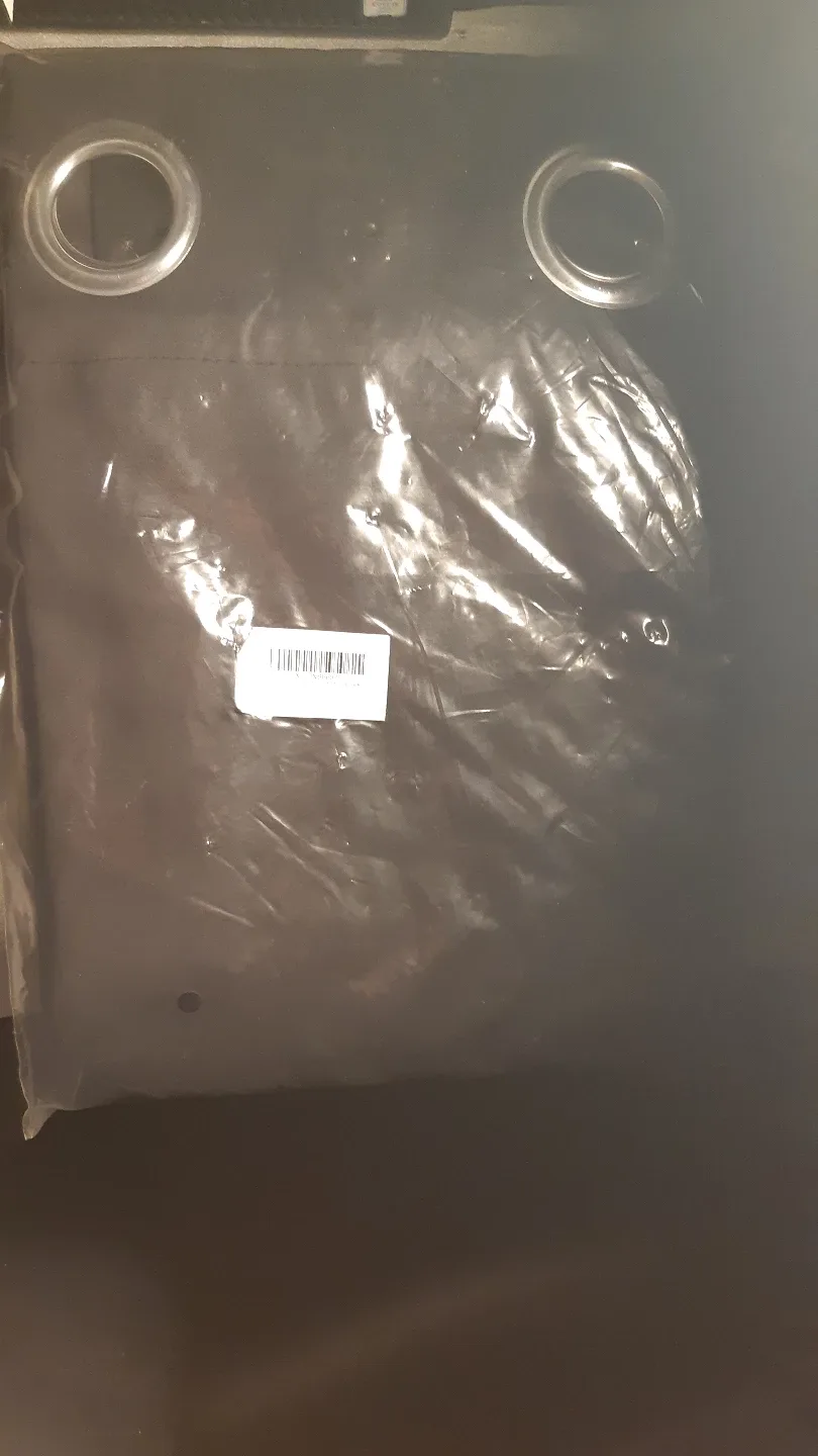 New Deconovo 63-inch Black Window Curtain Panel image indicator(2)