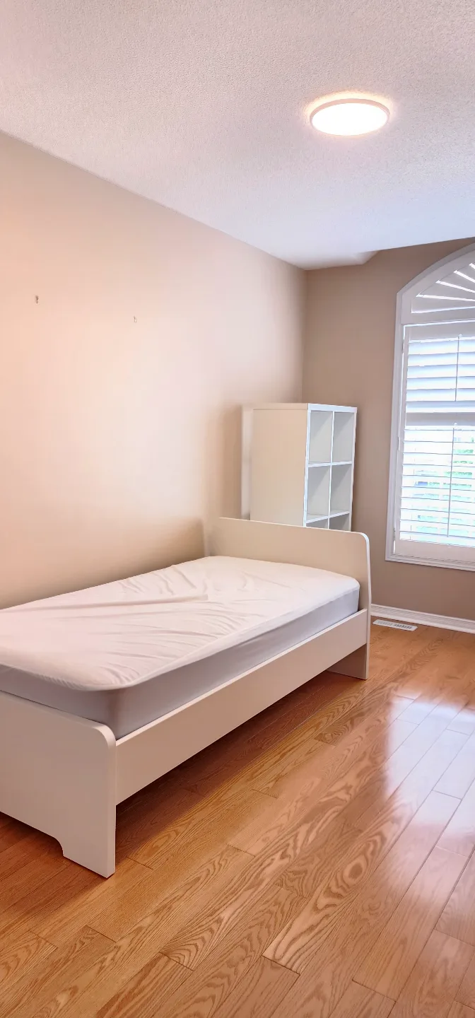 IKEA White Twin Bed Frame thumbnail