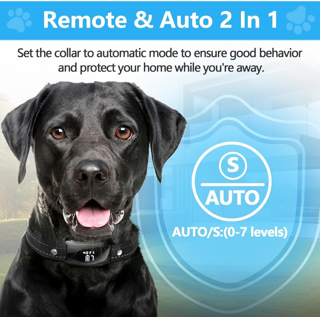 Dog Bark Collar with Remote - Training Collar with - photo 3