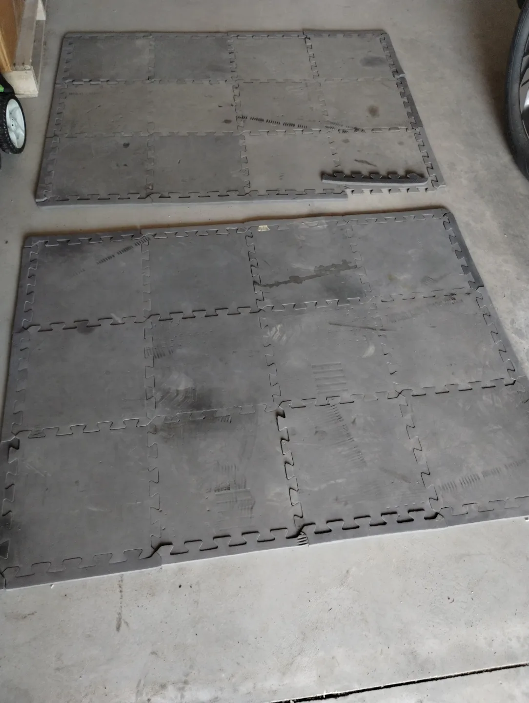 Interlocking Rubber Floor Mats - Garage/Gym Flooring