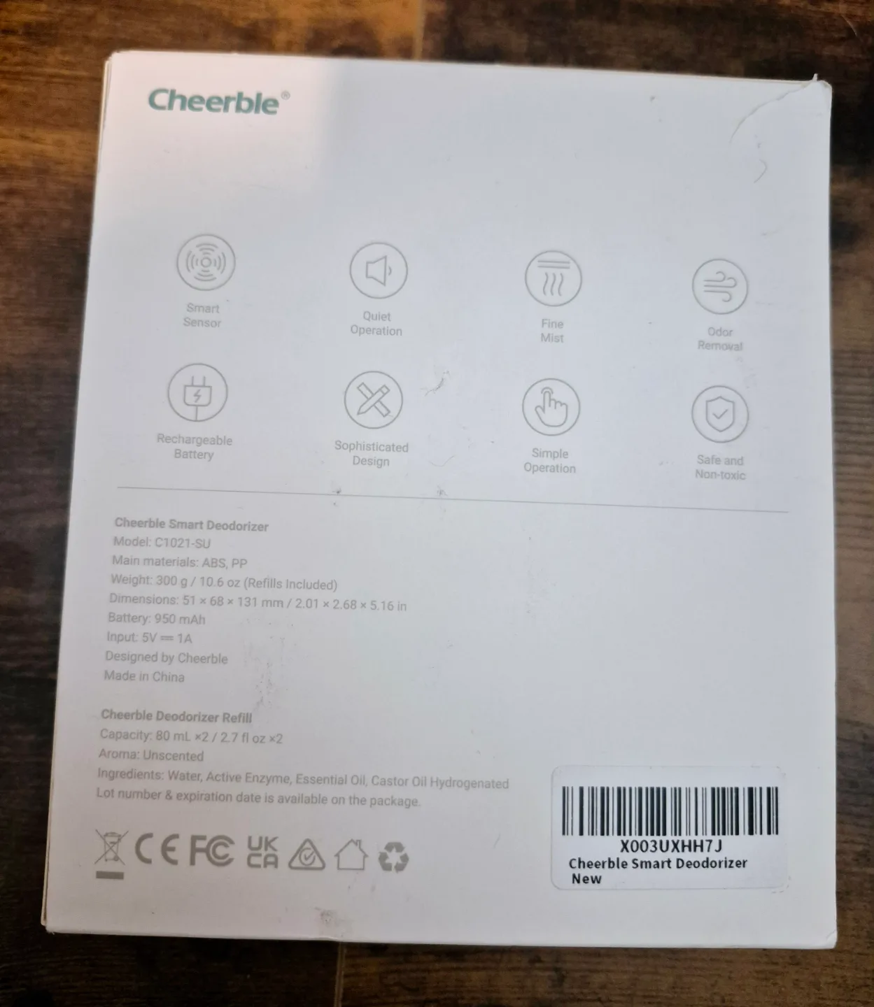 Cheerble Smart Deodorizer image indicator(3)