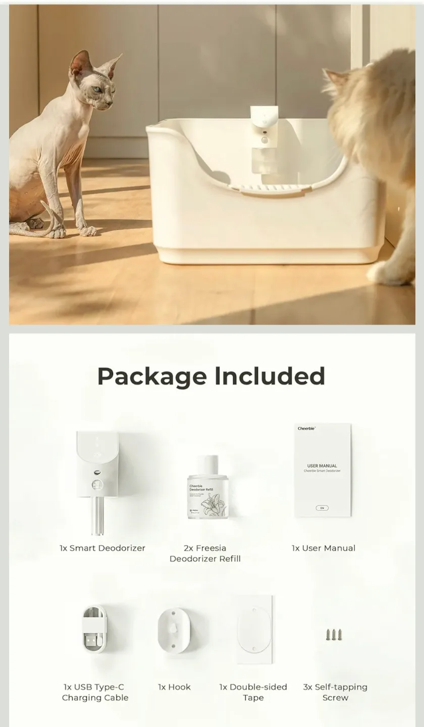 Cheerble Smart Deodorizer image indicator(4)