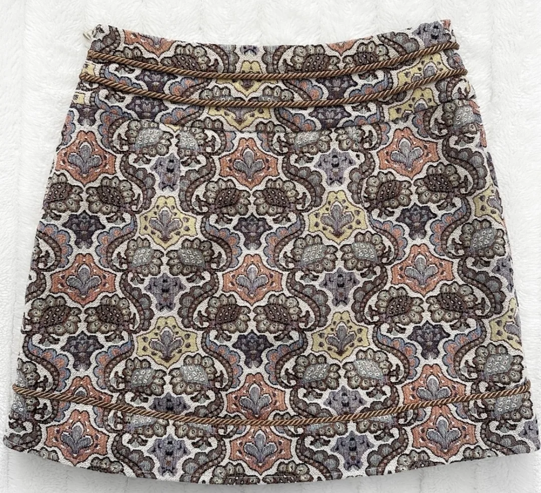 For Love & Lemons Embroidered Mini Skirt image indicator(5)