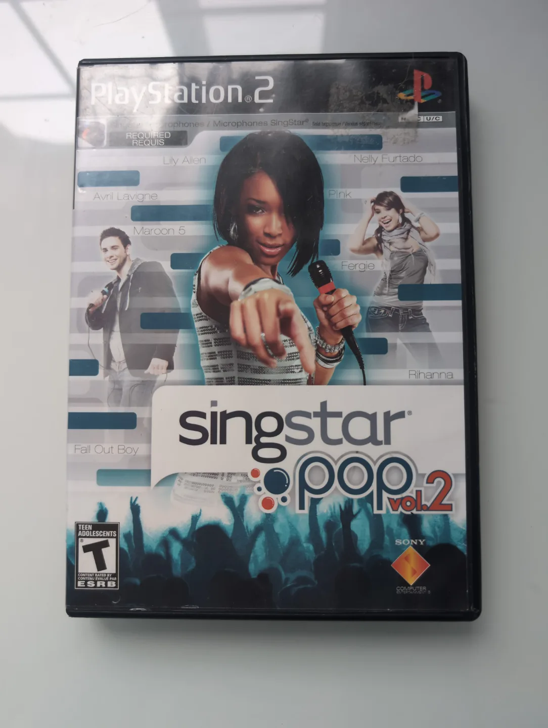PS2 Singstar Pop Vol 2 thumbnail