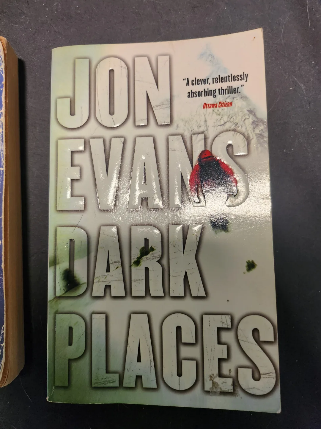 Jon Evans' Dark Places Paperback Book #freecycle thumbnail
