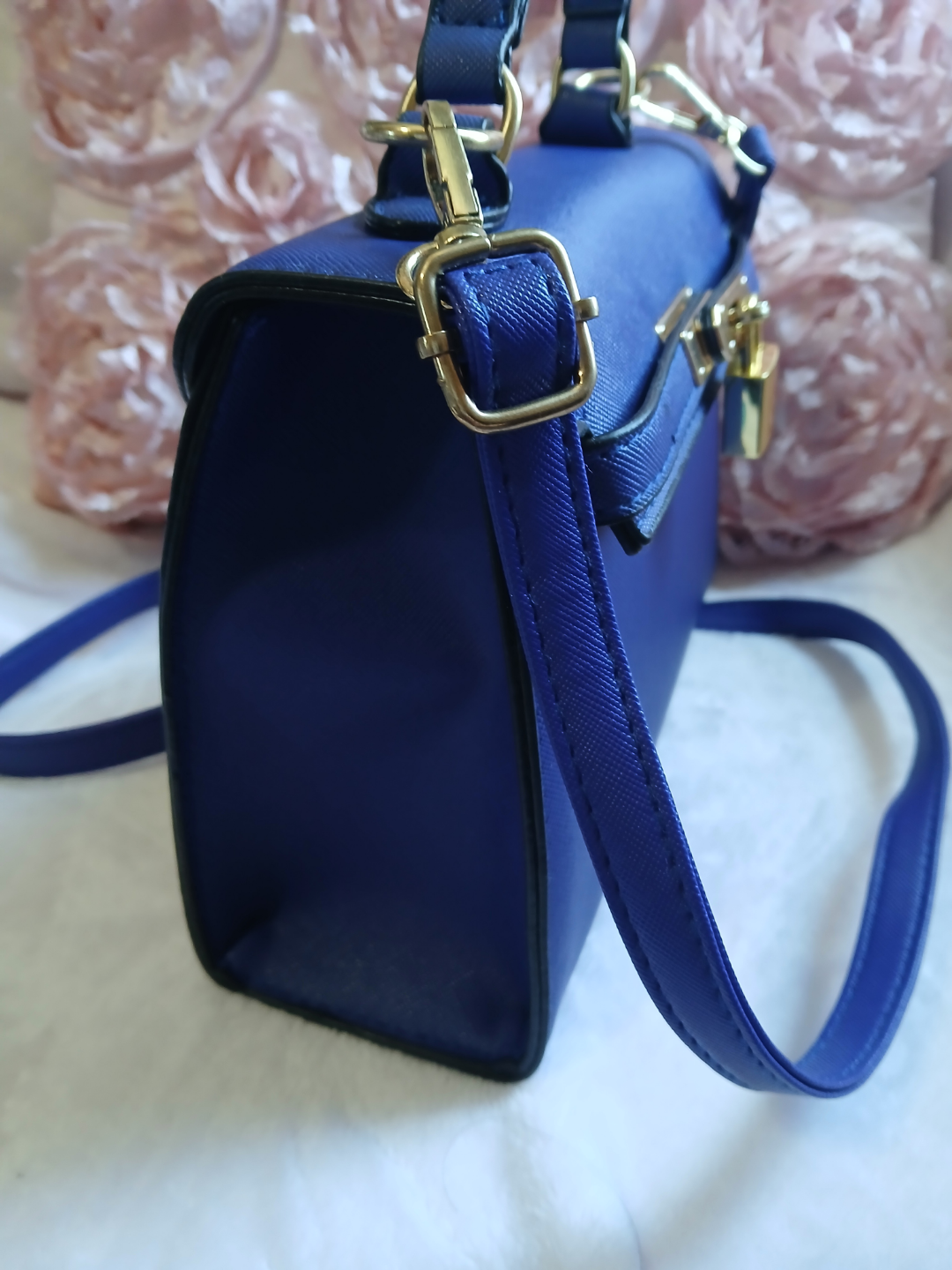 Royal Blue Mini Satchel Handbag - photo 3