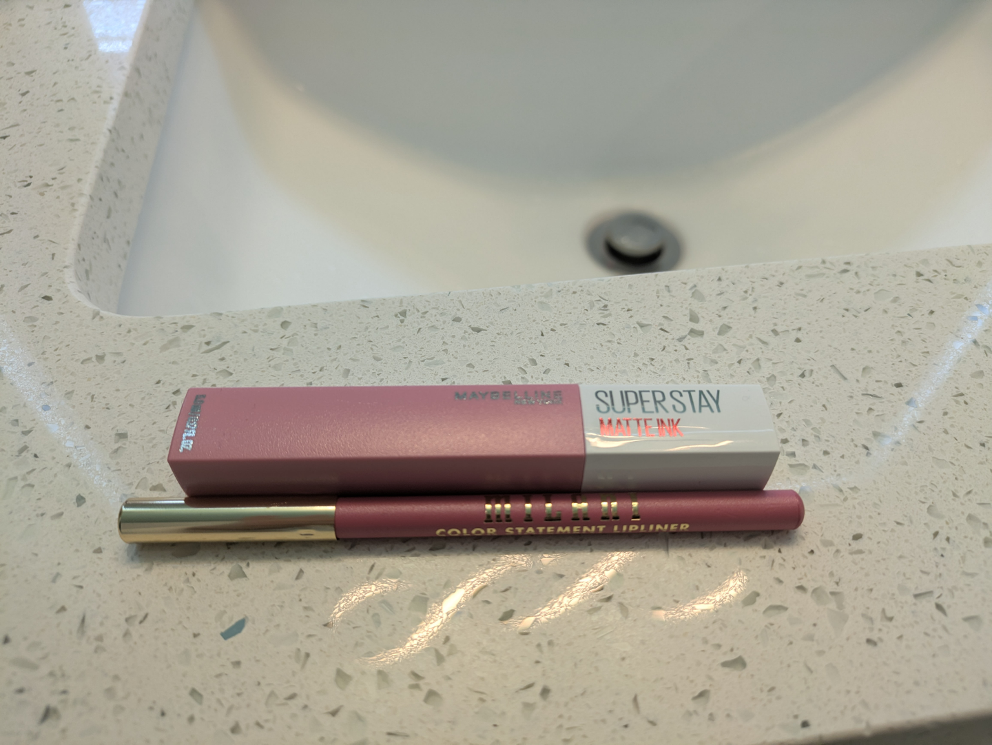 Pink Liquid Lipstick & Lip Liner Set