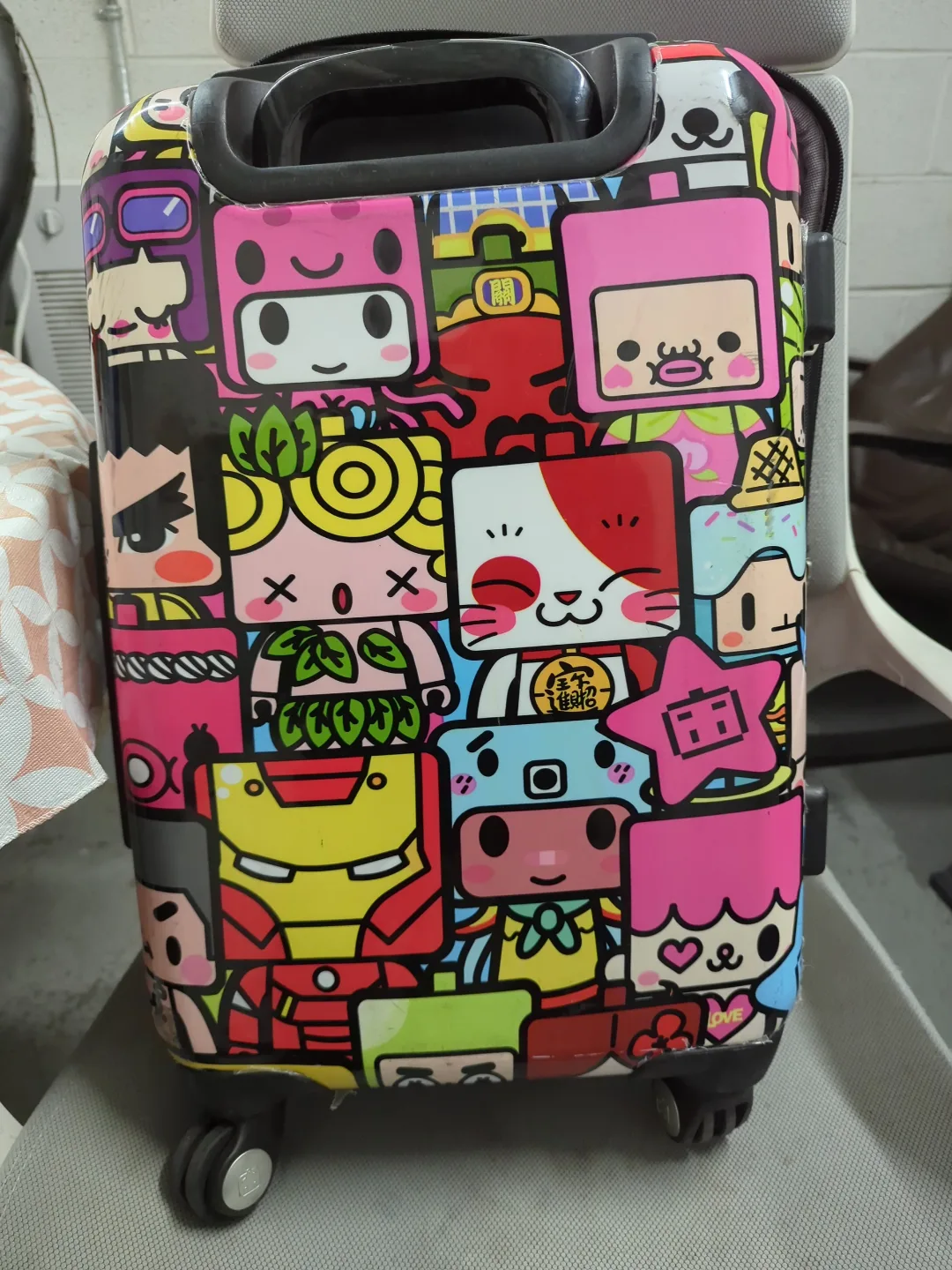 Cute Cartoon Carry-On Suitcase 22" image indicator(4)