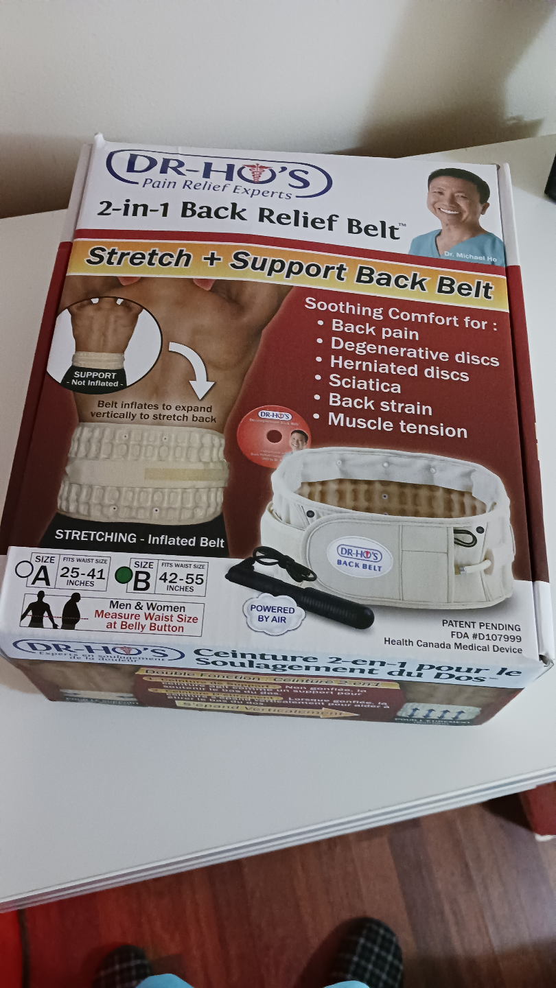 Dr. Ho's 2-in-1 Back Relief Belt