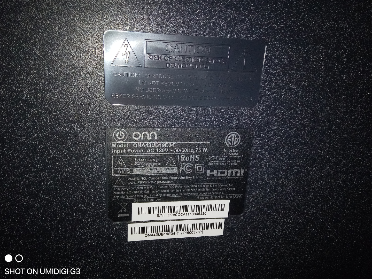 Moving out sale - 43 inch TV - photo 5