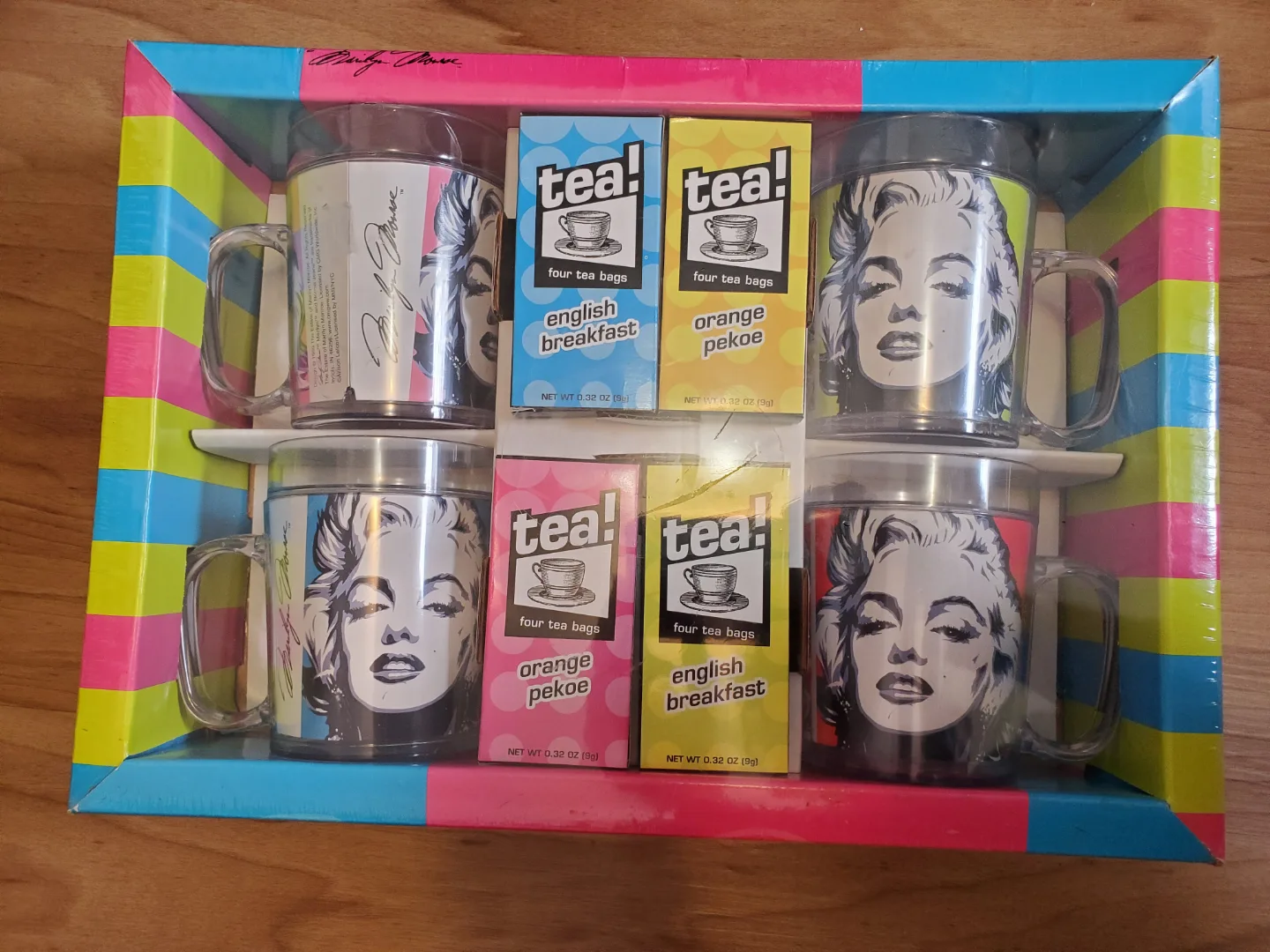Marilyn Monroe Tea Gift Set by Andy Warhol thumbnail