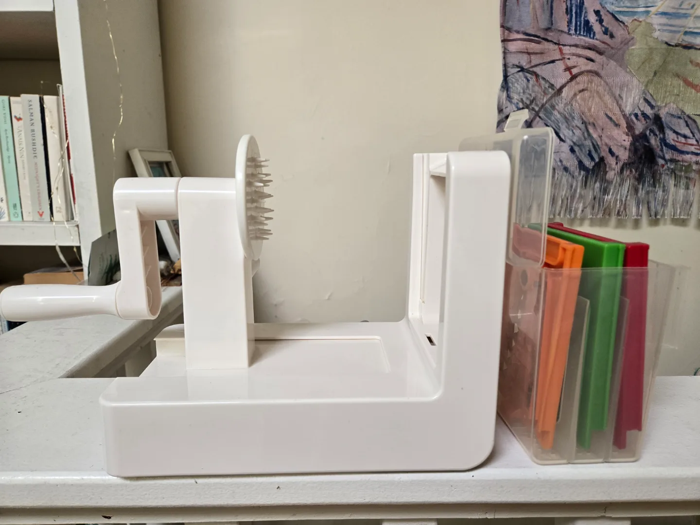 Vegetable Slicer with Interchangeable Blades thumbnail