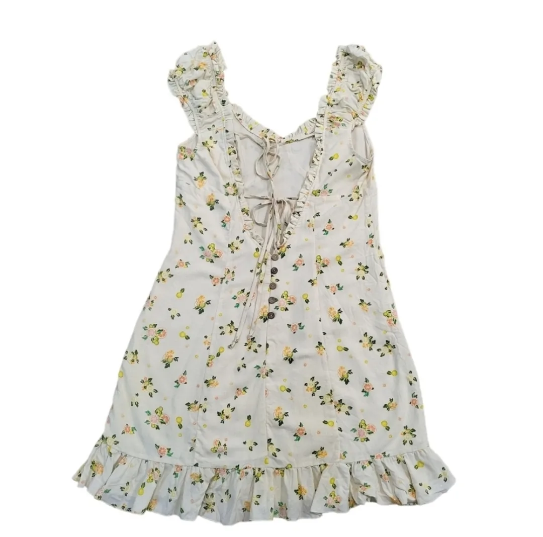 Free People Mini Dress, Floral Print NWT image indicator(8)